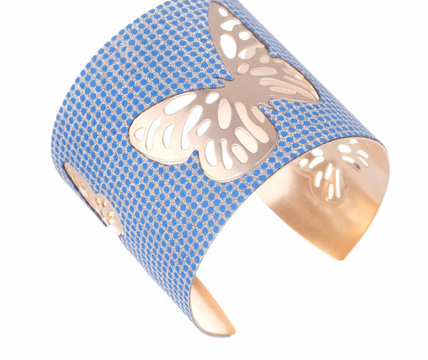 Butterfly Sticker Cuff Bracelet