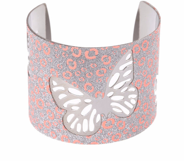 Butterfly Sticker Cuff Bracelet