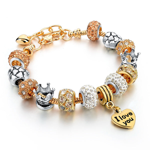 Femmi Royal Crown Charm Bracelet – Femmi Accessories