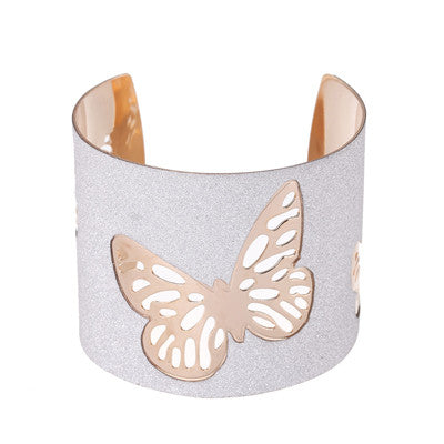 Butterfly Sticker Cuff Bracelet